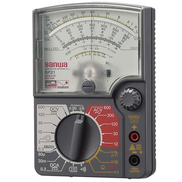 ＼ポイント10倍／ 三和電気計器 SP21 アナログマルチテスター 本体のみ 回路計