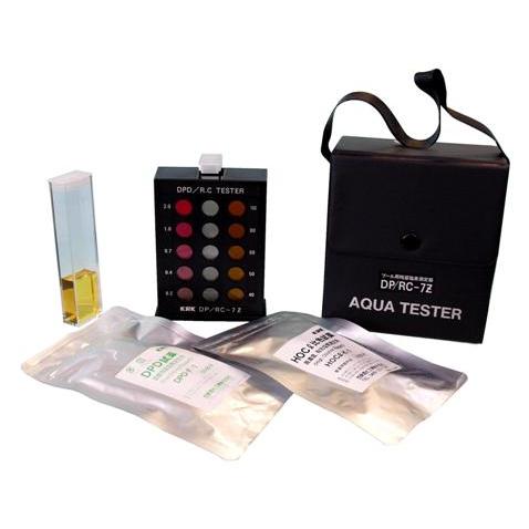 ＼ポイント10倍／ 笠原理化工業 DP/RC-7Z プール用残留塩素測定器 比色測定