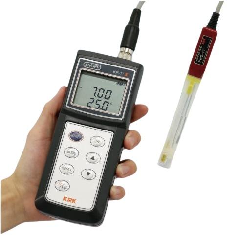 ＼ポイント10倍／ 笠原理化工業 KP-11Z pH/ORP計 水温 mV 測定 電極 PHD-11...