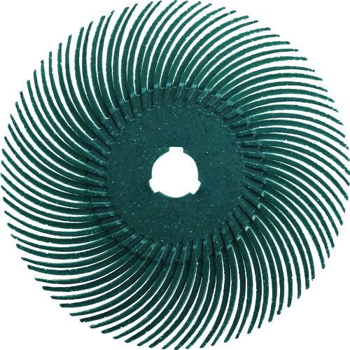 TRUSCO 216-7090 TBR76.2X80 ラジアルブラシディスクΦ76.2#80緑 21...