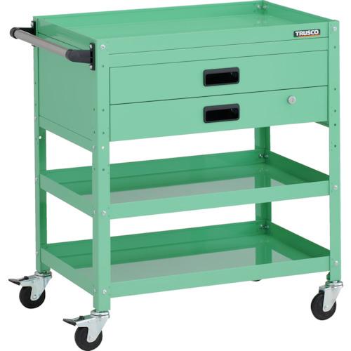 (大型) TRUSCO 2466403 RBW-873XH YG ツールワゴン ラビットワゴン 70...