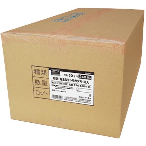 (直送) TRUSCO 248-4052 TSG-5B-18L シリカゲル 5g 2000個入 調湿...