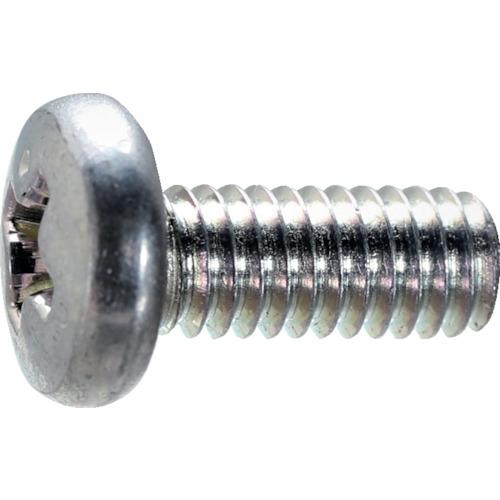 TRUSCO 262-7779 S004-0305 バインド頭小ネジ 三価白 M3×5 1300本入...