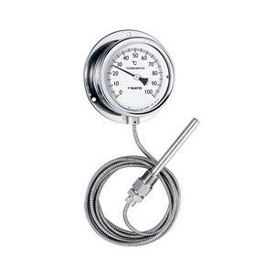 ＼ポイント5倍／ 佐藤計量器 NO.3000-01 壁掛型隔測式温度計 0〜100℃ RPT 1/2...