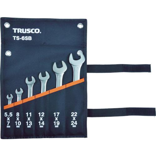 TRUSCO 416-0291 TS-7S 両口スパナセット(7本組 ) 4160291