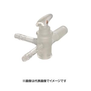 三商印 共通摺合せ三方コック ガラスコック付 1...の商品画像
