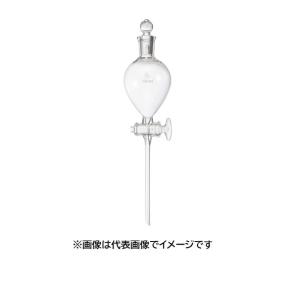 三商 透明摺合せ分液ロート 球型ガラスコック20...の商品画像