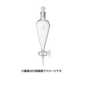 三商 透明摺合せ分液ロート スキーブ型ガラスコッ...の商品画像