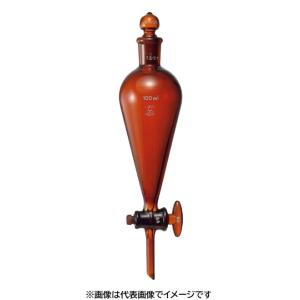 三商 分液ロート 茶 スキーブ型 200mL ガ...の商品画像