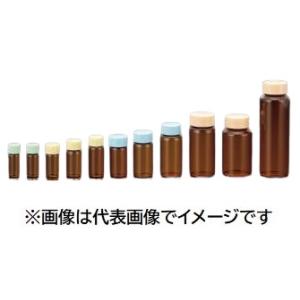 マルエム スクリュー管 ブルーキャップ付 No.4 茶 50入