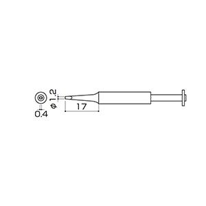 白光 900S-T-1.2D コテ先 1.2D型 HAKKO ハッコー