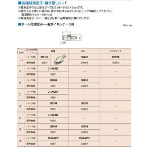 (クリックポスト) ミツトヨ 901994 3Dプラスチック測定子｜e-hakaru
