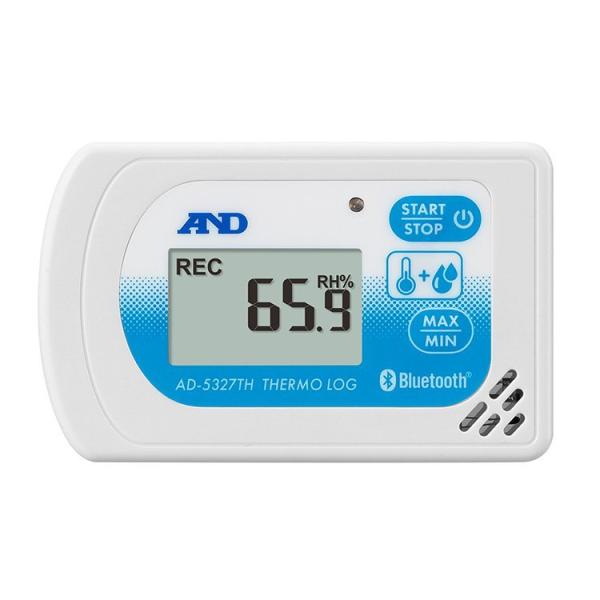 A&amp;D AD-5327TH Bluetooth内蔵温度・湿度データロガー 温湿度記録計