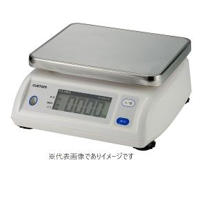 カスタム CS-1000SS シャワープルーフはかり ステンレス皿付 防滴 ひょう量:1000g(1kg) 目量:0.5g 検定無し｜e-hakaru