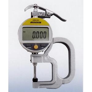 0.01mm〜12.7mm対応！ ワンタッチ式 デジタルシックネスゲージ 厚み