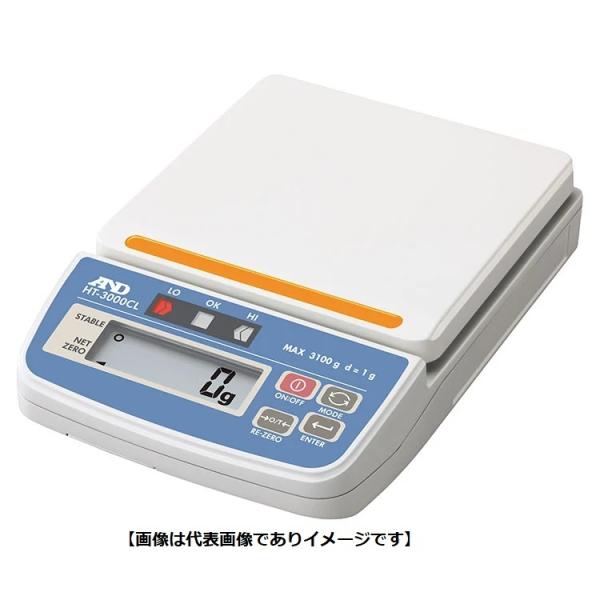 A&amp;D HT-3000CL ポータブル電子天びん コンパレータ付 ひょう量:3100g 目量:1g