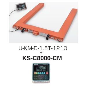 (直送)クボタ計装 KS-C8000-CM付 U-KMD-1.5T-1210 Ｕ-スケール+表示機セット 新検則｜e-hakaru