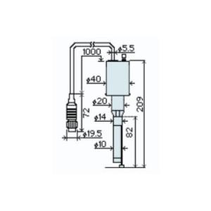 東亜DKK OE-473AA 溶存酸素電極 DO用電極 交換電極