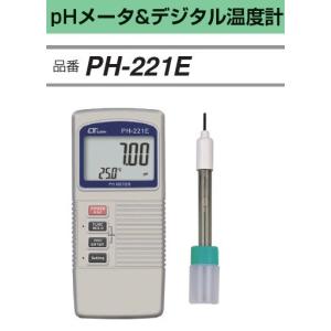 FUSO PH-221E pHメータ&デジタル温度計 A-GUSジャパン｜e-hakaru