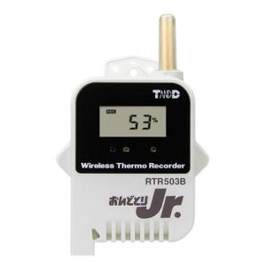 T&amp;D RTR503BL ワイヤレスデータロガー 温湿度各1ch 外付けセンサタイプ 電池長寿命Lタ...