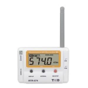 T&D RTR-574 おんどとり 照度・紫外線・温度湿度記録計 ワイヤレスデータロガー ティーアンドディー｜e-hakaru