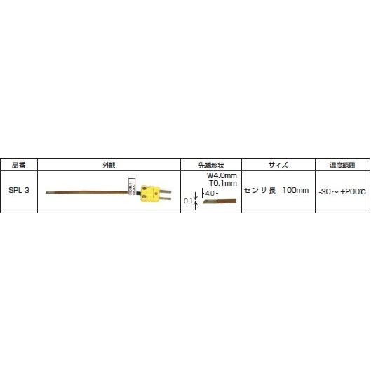 FUSO SPL-3 K熱電対温度センサー ミニオメガプラグ付 ビーズ型センサ A-GASジャパン