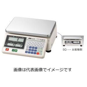 (直送)A&D SQ-30K 検定付きはかりデジタル料金はかり ひょう量=30000g 最小表示=5g(0〜15kg) 精度等級=3級 SQ30K-JA