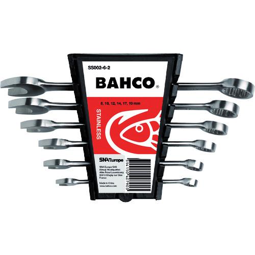 スナップオン SS002-6-2 バーコ ステンレス製コンビネーションレンチ6本セット ミリサイズ ...