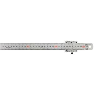 東栄工業 SS300 バーニヤ・ストッパー付スケール スケールストッパー