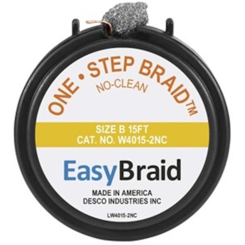 DESCO W4015-2NC ハンダ吸い取り線 カセット式 クリーニング不要 #2 1.3mm x...