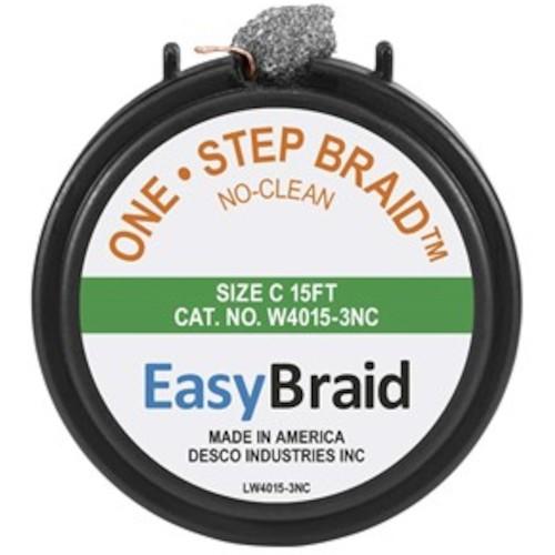 DESCO W4015-3NC ハンダ吸い取り線 カセット式 クリーニング不要 #3 1.9mm x...