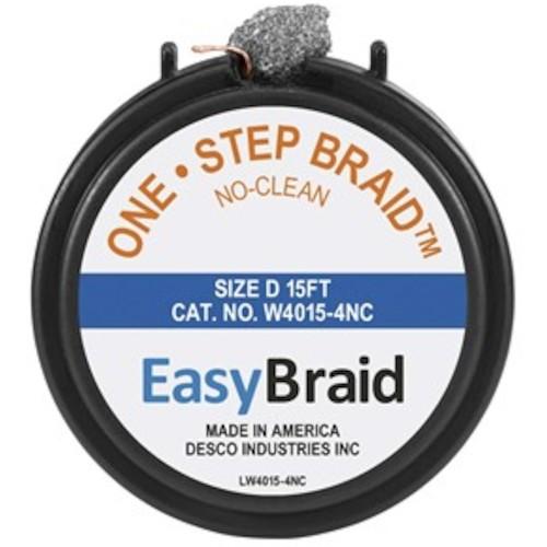 DESCO W4015-4NC ハンダ吸い取り線 カセット式 クリーニング不要 #4 2.4mm x...