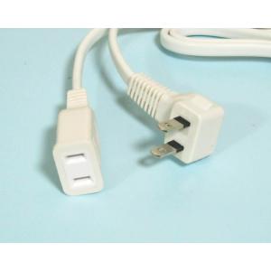 L型プラグ対応延長コード2m・MLP-EC2Mの詳細画像1
