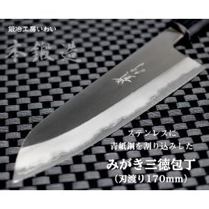 越前打ち刃物 本カネ長 薄刃包丁 ステンレス 鋼割込 : 利工具ショップ