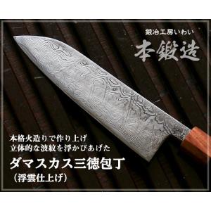 錆びにくい ステンレスに鋼の割り込み 包丁 越前打刃物 本鍛造みがき菜