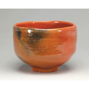 吉村楽入 楽入印 赤楽茶碗「聖」写【定番】 : 心斎橋花房ヤフー店