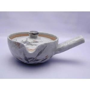 希少】定価1.5万/北村妙子 *急須 蓋モール*クリア硝子ポット【陶器