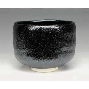 茶道具 抹茶茶碗 黒楽茶碗 筒 川崎和楽作 茶道 : 茶道具いまや静香園