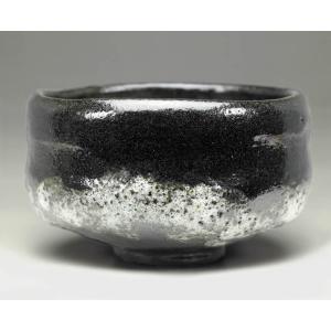 吉村楽入 2019年初春作品 黒楽茶碗 角印 : 心斎橋花房ヤフー店 - 通販