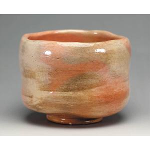 吉村楽入 2024年新春作品 赤楽茶碗 楽入窯製 : 心斎橋花房ヤフー店