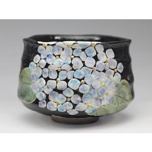 茶道具 抹茶茶碗 干支 辰 楽焼、日の出 龍、干支茶碗、京都 吉村楽入作