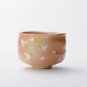 吉村楽入 2024年新春作品 平和 鳩の絵 茶碗...の商品画像