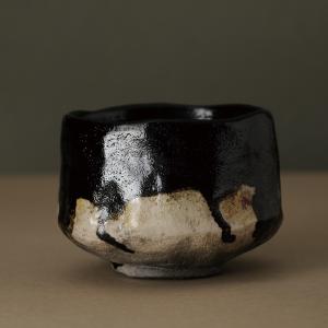 馬上杯 黒楽 松楽窯 茶道具 茶道 抹茶茶碗 吉祥文様 濃茶 薄茶 初釜