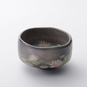 茶道具 菓子器 縁高 縁高重 朱塗り 花鳥 淡々斎好写し 五段 中村湖彩作