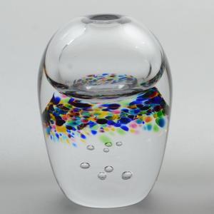 あづみ野ガラス工房 りんごの結晶（大） : 心斎橋花房日本の匠工芸館