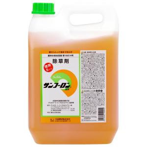 サンフーロン液剤 5L 大成農材 ジェネリック農薬 グリホサート液剤 原液タイプ  根まで枯らす除草剤 雑草対策 雑草防除 除草剤｜e-hanas