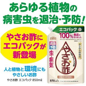 殺虫殺菌剤 やさお酢 エコパック 850ml ...の詳細画像2