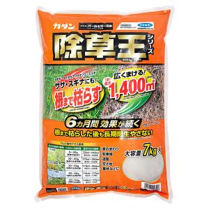 カダン 除草王シリーズ オールキラー粒剤 7kg フマキラー 根まで枯らす除草剤 長く効く お家周りの除草剤 まくだけ簡単除草 雑草防除 除草剤｜e-hanas(イーハナス)Yahoo!店