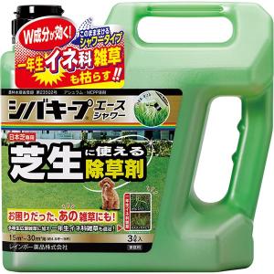 まとめ買い 6本入 シバキープエースシャワー 3L レインボー薬品 日本芝専用 芝生に使える除草剤 送料無料｜e-hanas