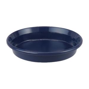 鉢皿 F型 4号 ブルー アップルウェアー 鉢皿｜e-hanas